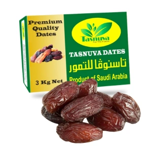 Amber Dates 3kg from Saudi Arabia available in Bangladesh by Tasnuva Dates – Premium Quality, Fresh & Delicious